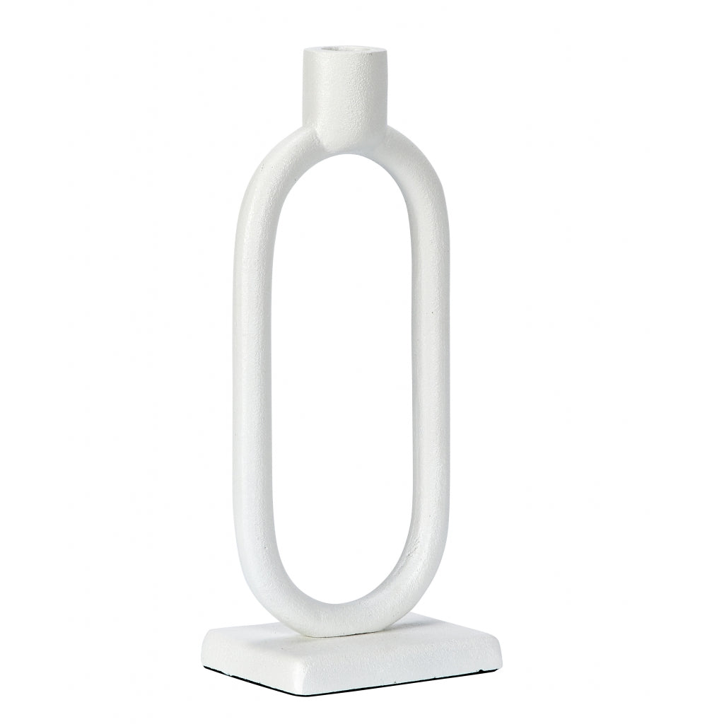 Kandelaar Rijssen L -  - Metaal - 11x27x8cm (BxHxD)