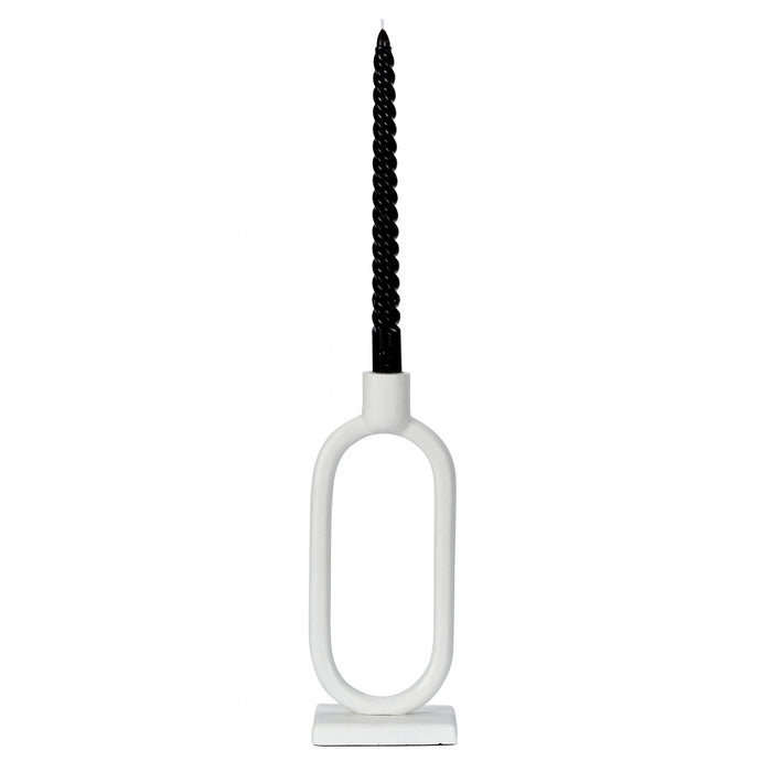 Kandelaar Rijssen L -  - Metaal - 11x27x8cm (BxHxD)