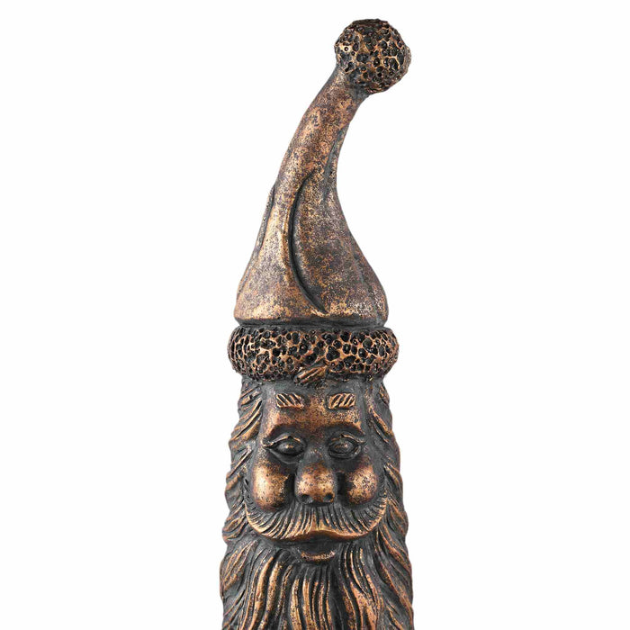 PTMD Wyman Cream Cement Santa Statue XL