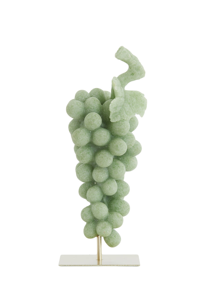 Light & Living - Ornament GRAPE - 15x13x35cm - Groen