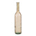 Mica Decorations Fles Rioja - 21x21x100 cm - Gerecycled glas - Beige