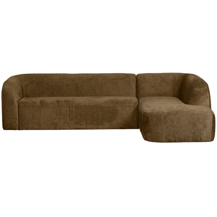WOOOD Sloping Hoekbank Rechts - Velvet - Brass