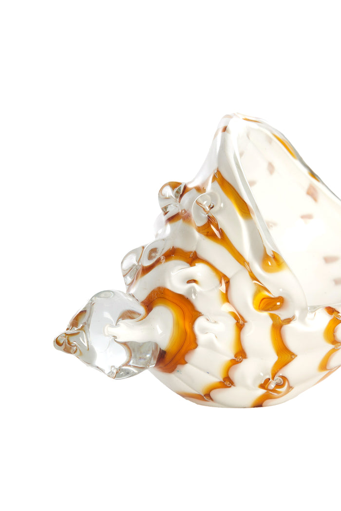 Light & Living - Ornament SHELL - 22x10x12cm - Wit