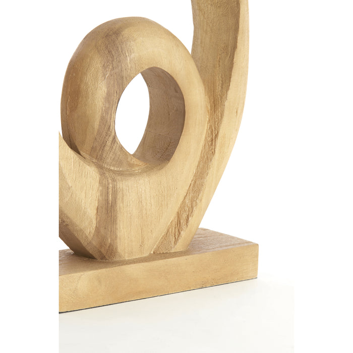 Light & Living Light&living Ornament 30x9x46 cm RANDA hout mat naturel