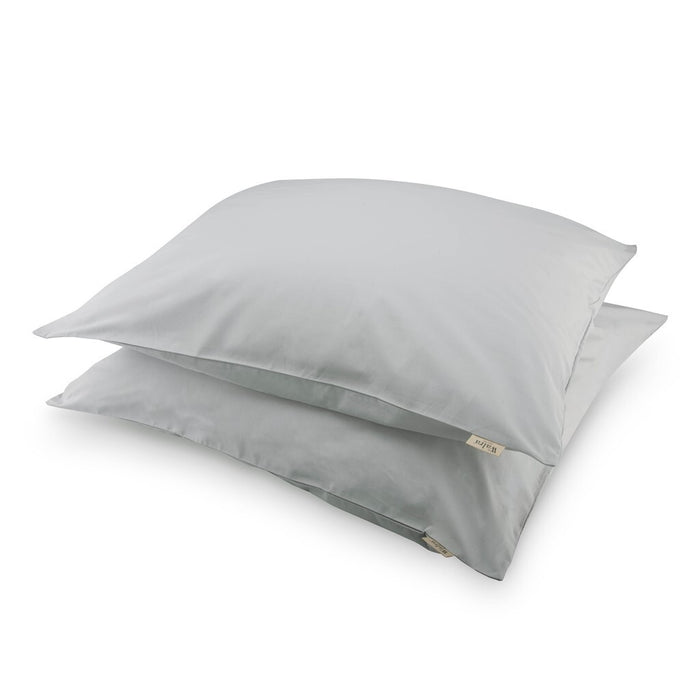 Walra - Kussensloop Crispy Cotton - 2x 80x80 - Grijs