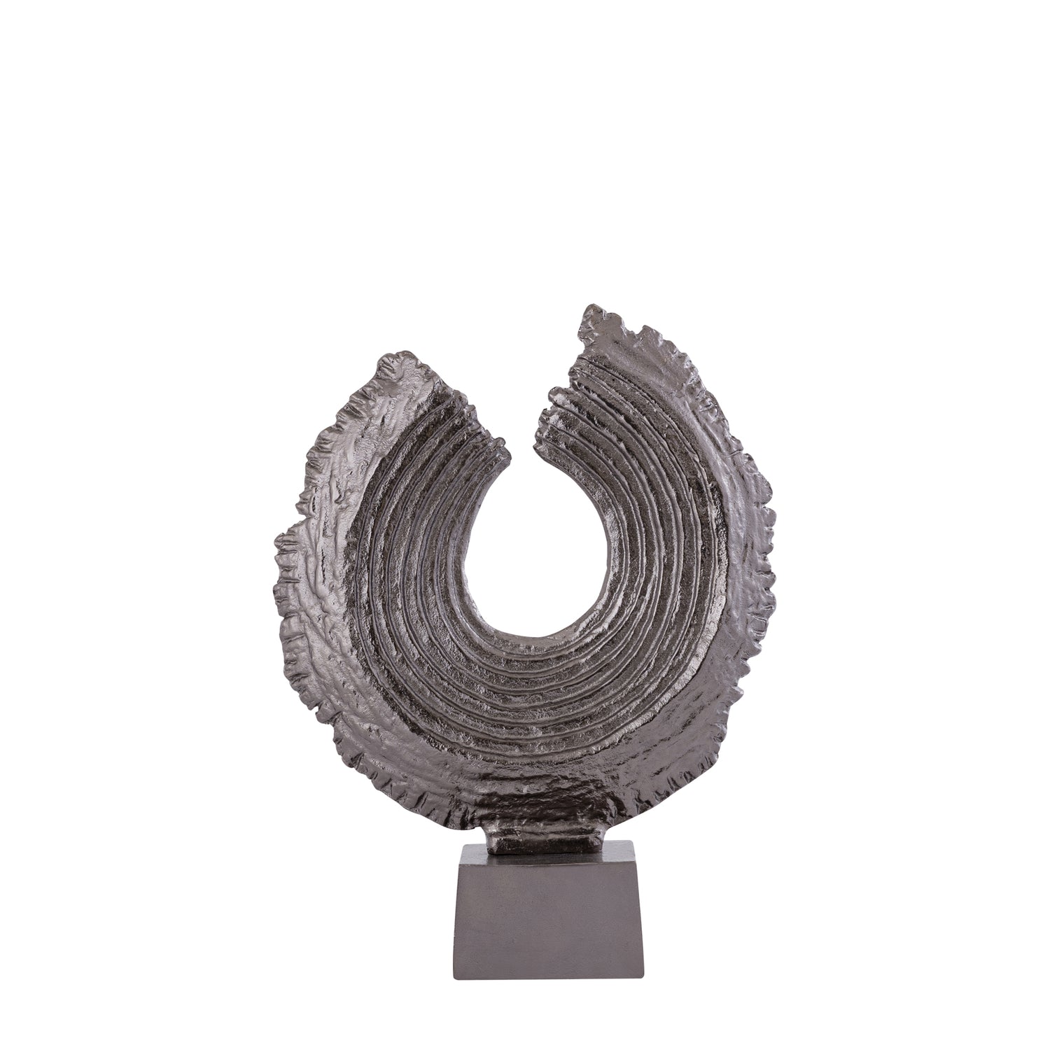 PTMD Apolline Bronze Round Casted Alu Statue On Base S