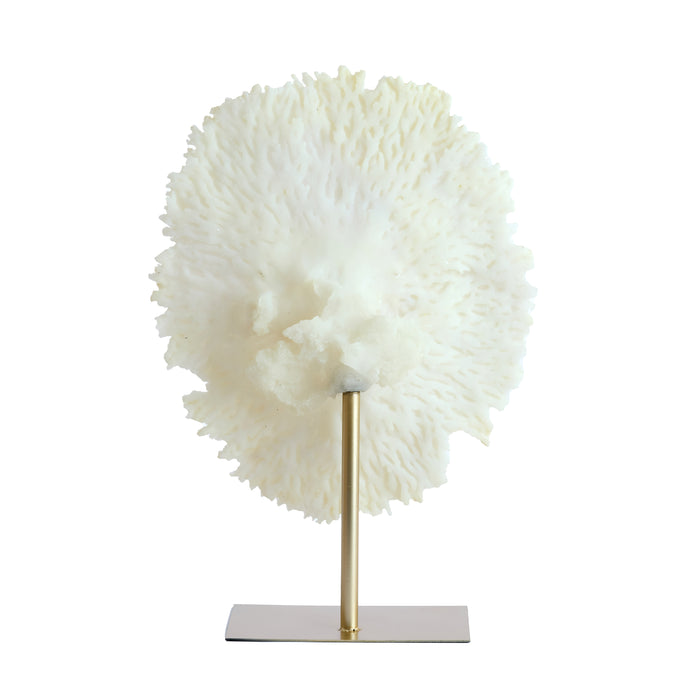 Light & Living - Ornament CORAL - 46x20x69cm - Wit