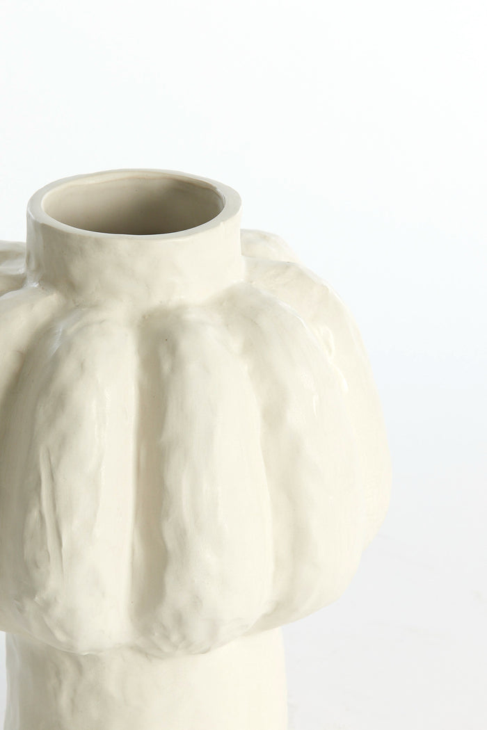 Light & Living - Vaas ALIVERI - Ø21.5x25cm - Wit