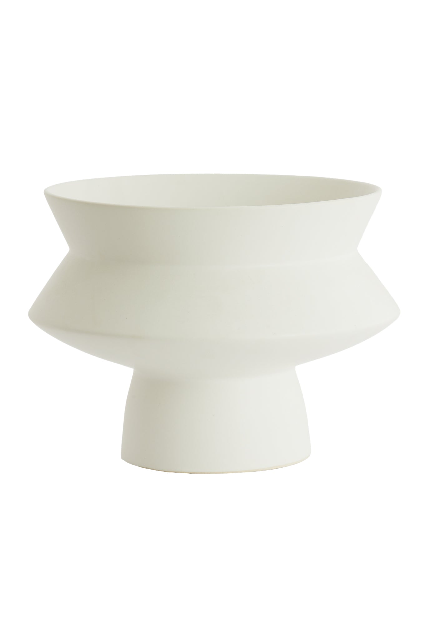 Light & Living - Vaas VICENTO - Ø31.5x23.5cm - Wit