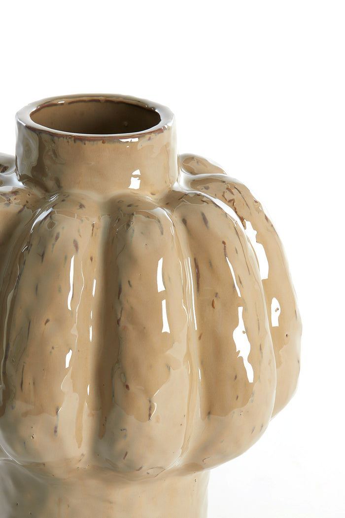 Light & Living - Vaas ALIVERI - Ø25x29cm - Bruin