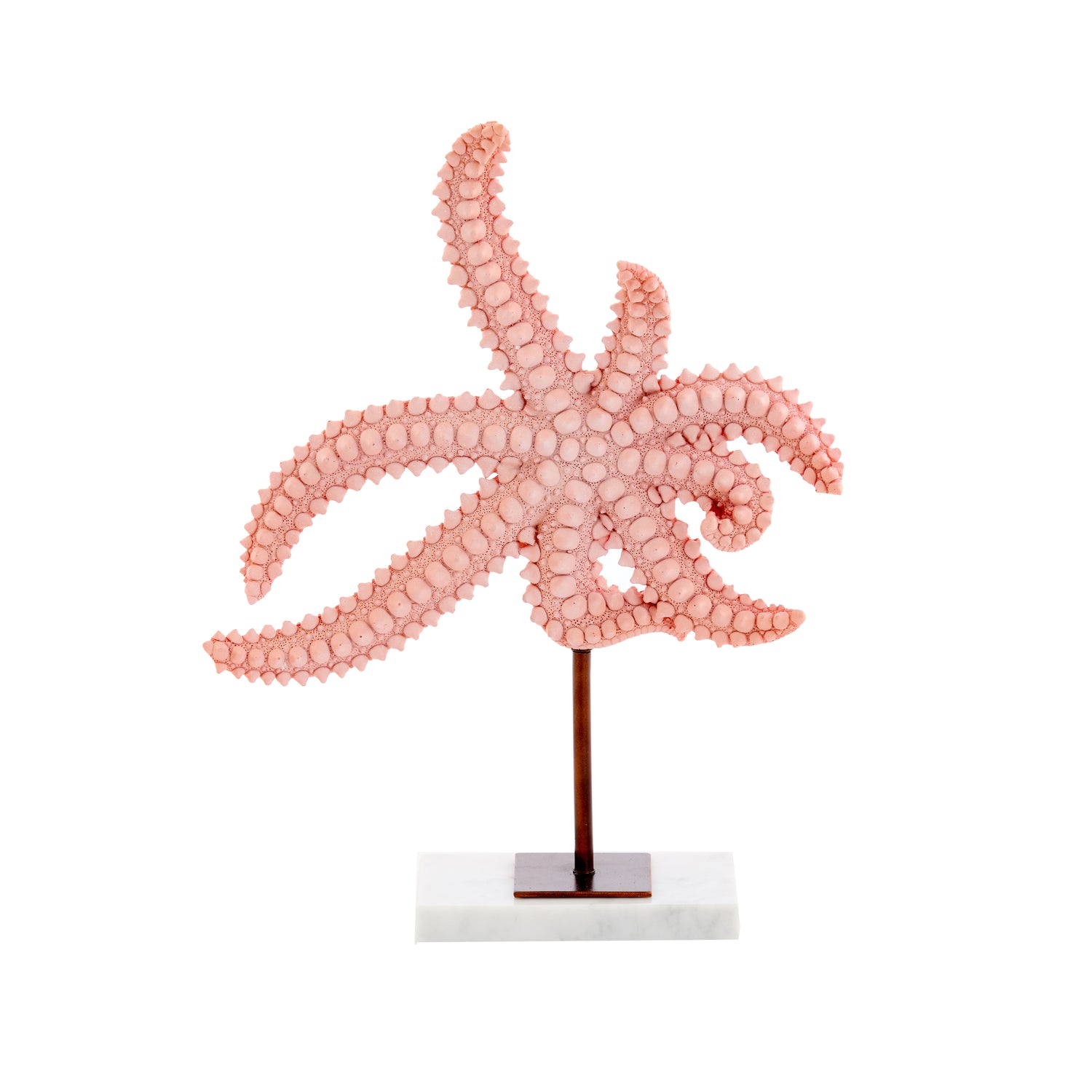 Light & Living - Ornament STARFISH - 28x8x36cm - Roze