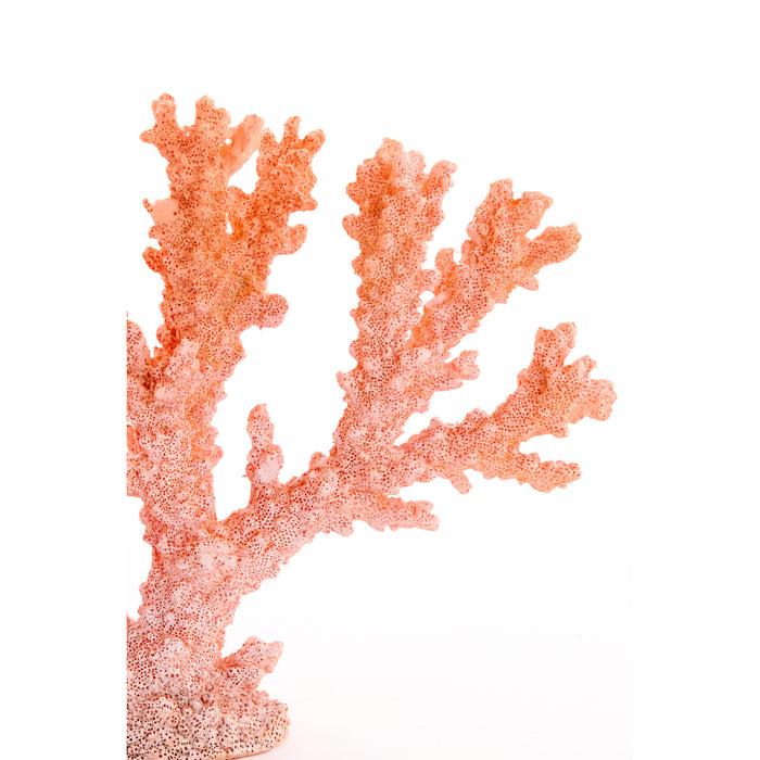 Light & Living - Ornament CORAL - 34.5x9.7x25cm - Oranje
