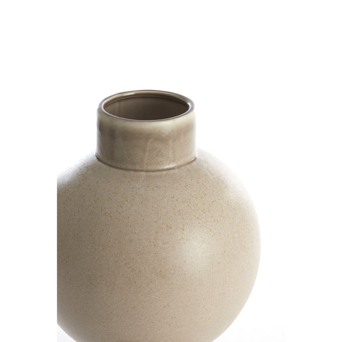 Light & Living Light&living Vaas deco Ø28x38 cm ZELATA keramiek zand
