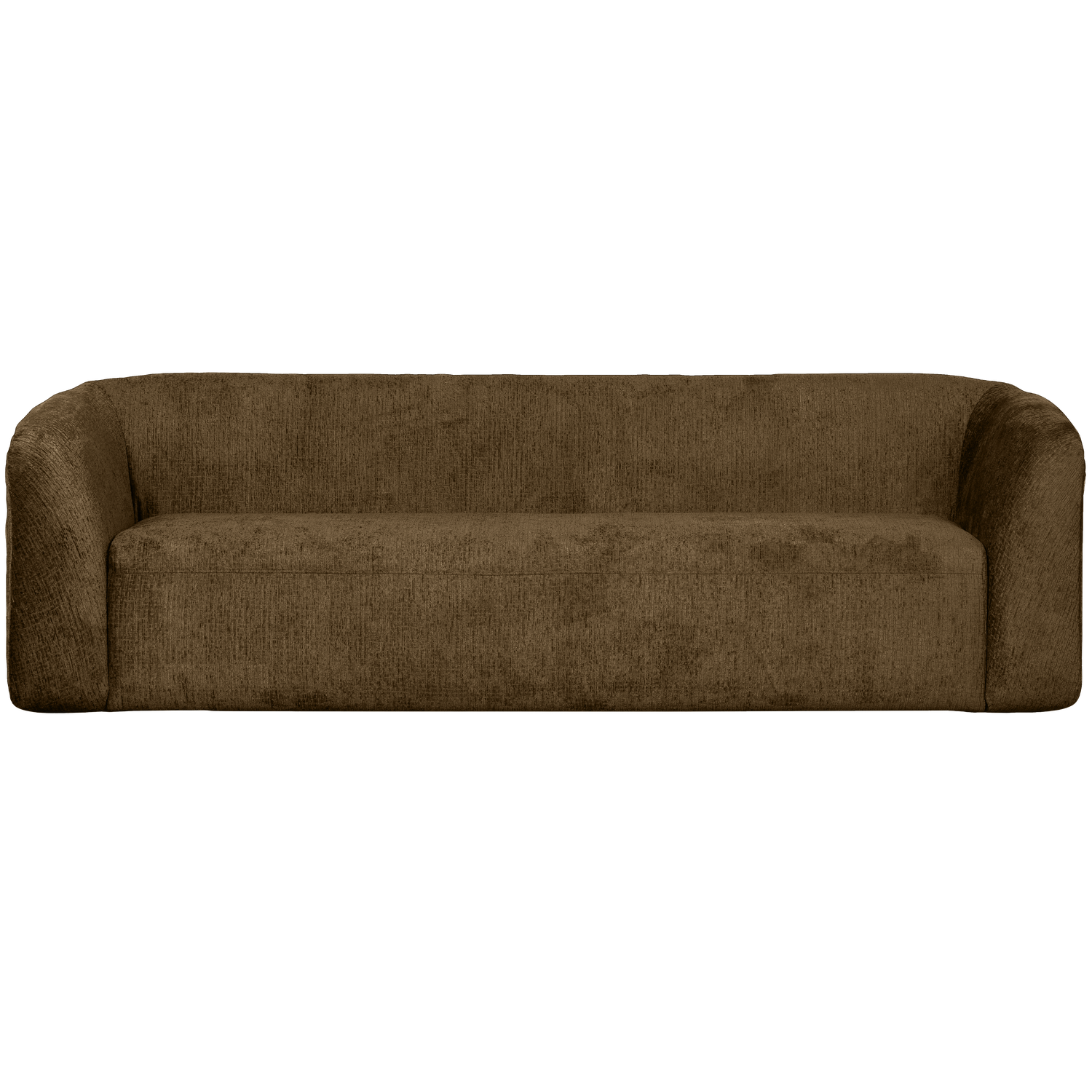 WOOOD Sloping 3-Zits Bank - Velvet - Brass