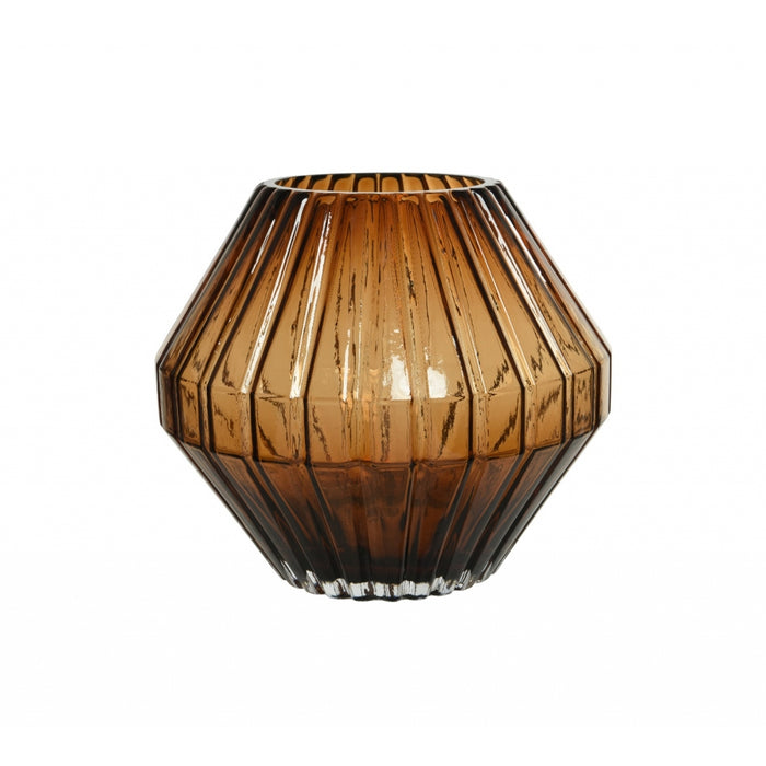 Vaas Diamant  - Glas - 23x20x23cm (BxHxD)