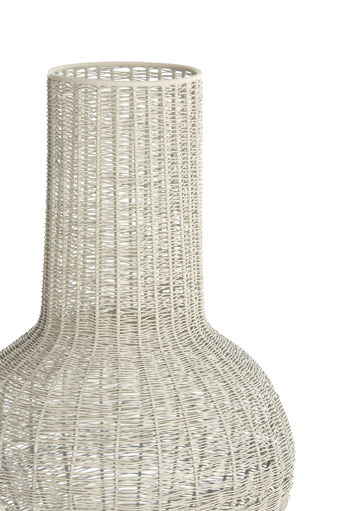 Light & Living - Vaas COMPETA - Ø25x48cm - Wit