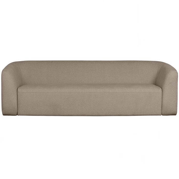 WOOOD Sloping 3-zitsbank - Chenille - Naturel Melange