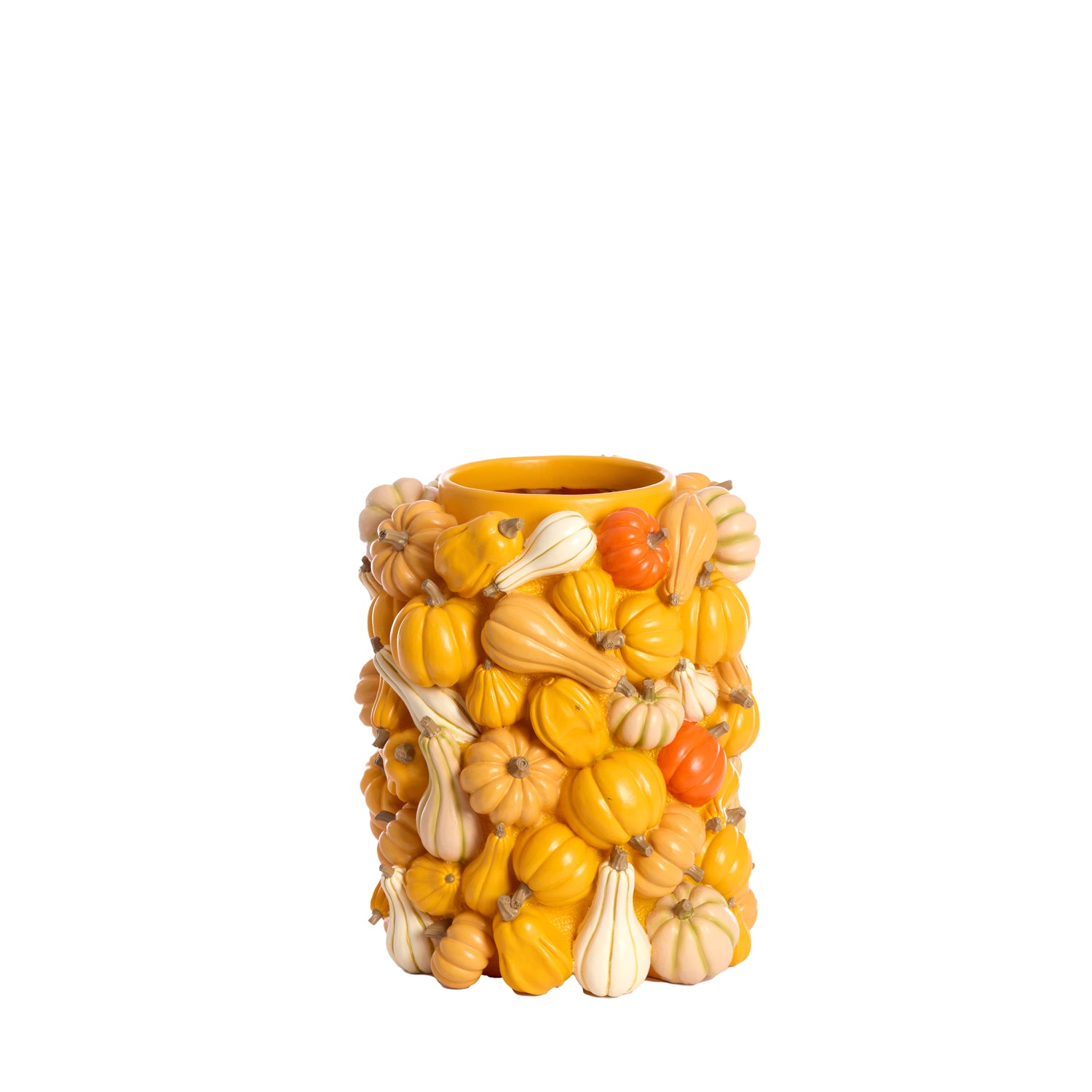 Light & Living Light&living Vaas deco Ø27,5x33 cm PUMPKIN geel