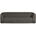 WOOOD Sloping 3-zitsbank - Chenille - Grijs/Zwart Melange