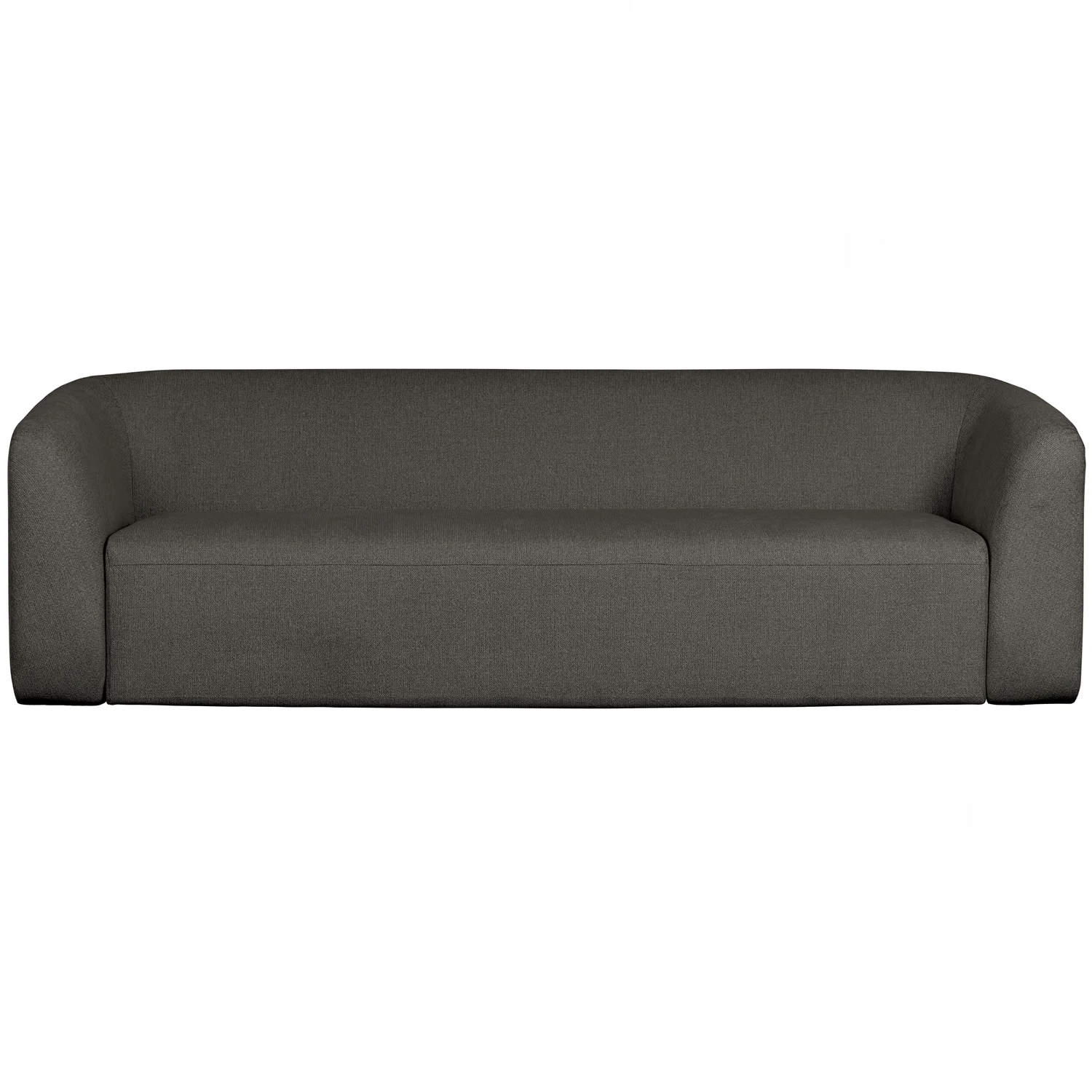 WOOOD Sloping 3-zitsbank - Chenille - Grijs/Zwart Melange