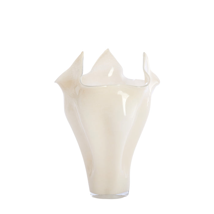 Light & Living - Vaas AIORA - Ø31x46cm - Wit