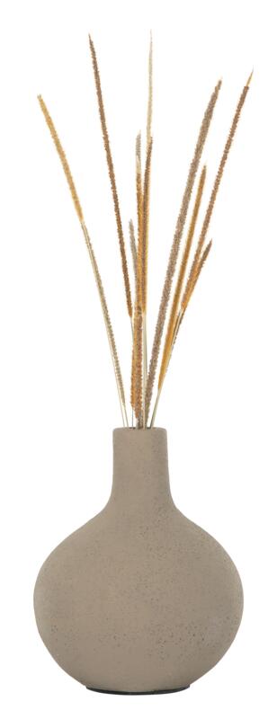 MUST Living Vase Risto sand,22xØ17 cm, terracota
