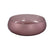 PTMD Nadah Pink Bowl Shaped Ribbed Glass Vase