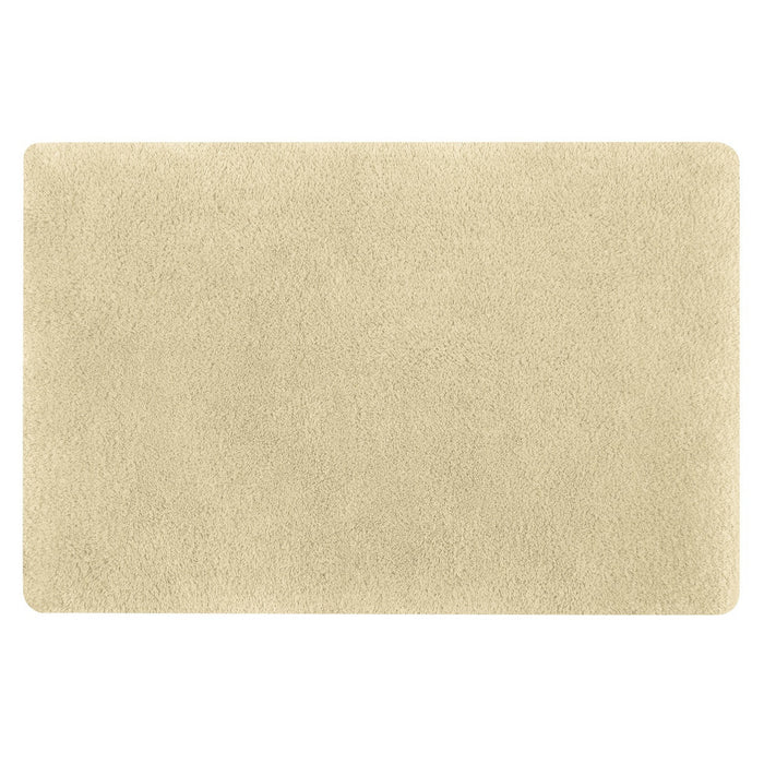 Spirella badkamer vloerkleed|tapijt - hoogpolig - beige - 50 x 80 cm
