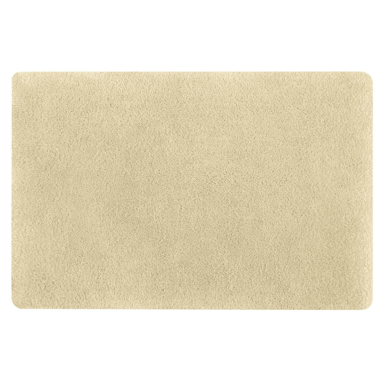 Spirella badkamer vloerkleed|tapijt - hoogpolig - beige - 50 x 80 cm