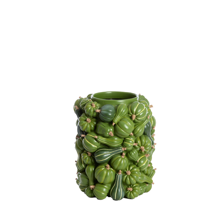 Light & Living Light&living Vaas deco Ø27,5x33 cm PUMPKIN groen