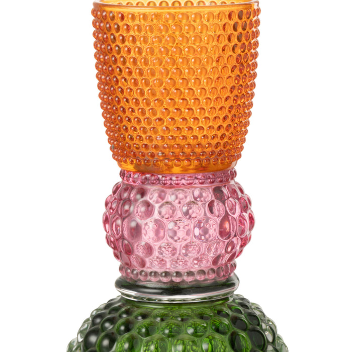 J-Line kandelaar Jazzy - glas - mix