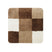 Dutch House Bidetmat Brest - brown 60x60cm