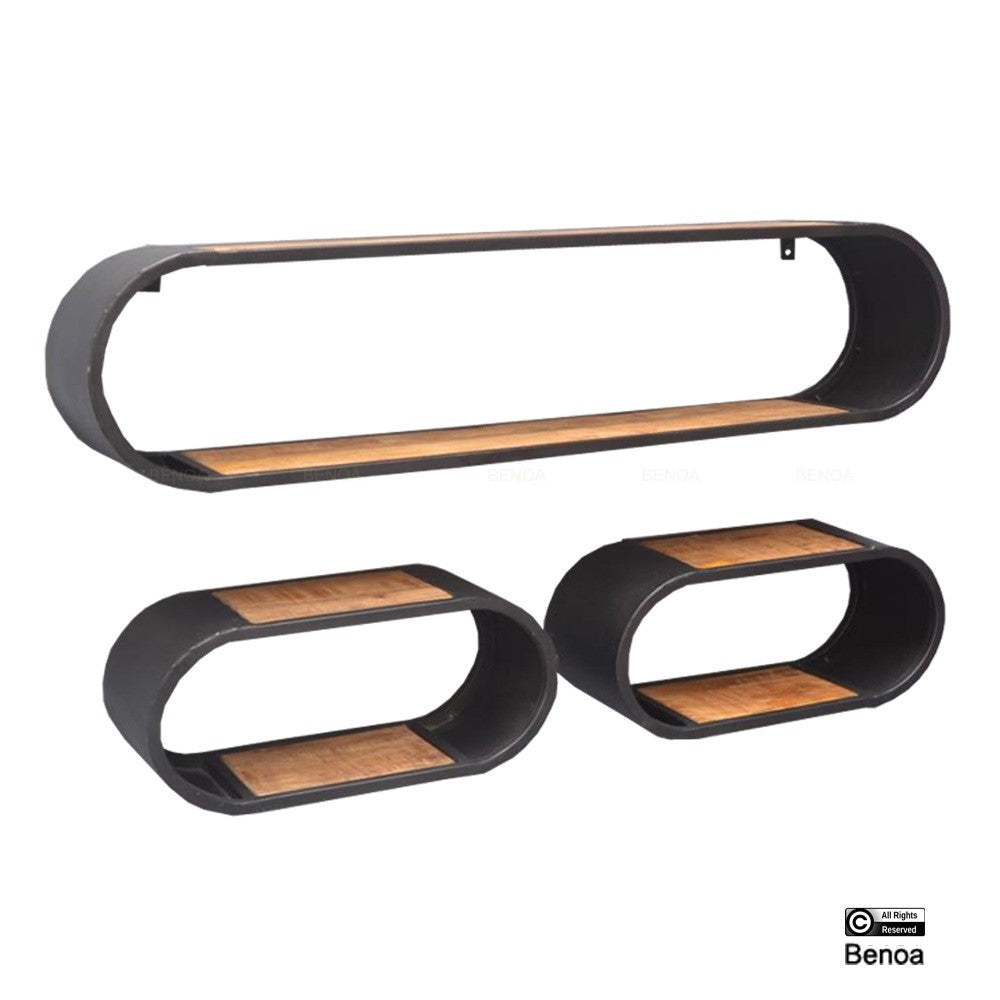 Benoa Elgin Oval Wall Hanger Set Of 3