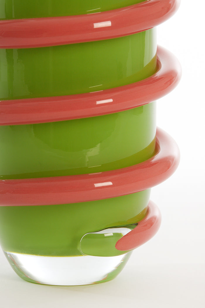 Light & Living - Vaas ODATE - Ø16.5x25cm - Groen