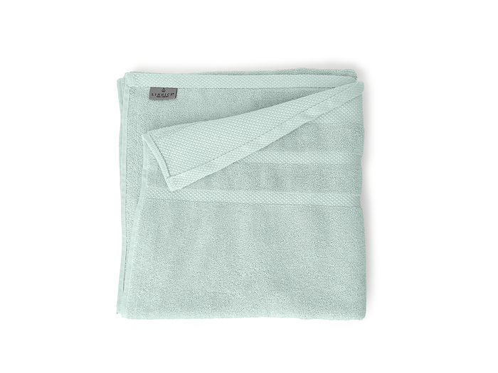 LINNICKBadstof Badlaken  Katoen 70x140cm - soft green - 2X