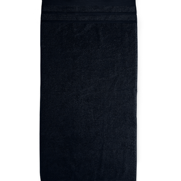 LINNICKBadstof Badlaken  Katoen 70x140cm - black - set van 4