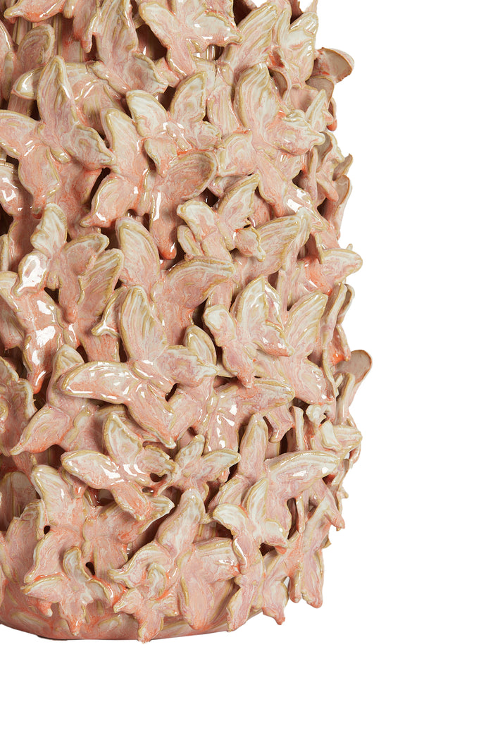 Light & Living - Vaas MARIPOSA - Ø17x26cm - Roze