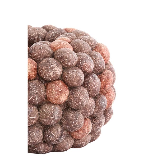 Light & Living - Vaas SEA URCHIN - Ø40x23.5cm - Rood