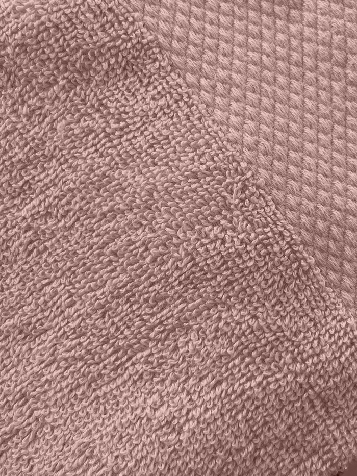 LINNICKBadstof Badlaken  Katoen 70x140cm - rose - set van 4