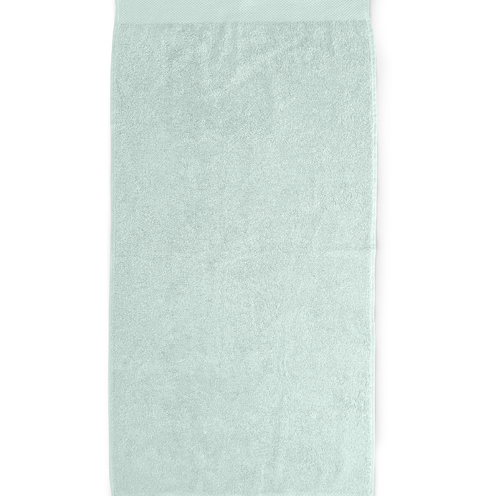 LINNICK Diamond Badstof Handdoek 50x100cm - soft green - set van 6