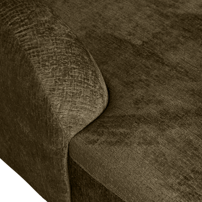 WOOOD Sloping U-Bank - Velvet - Bonsai