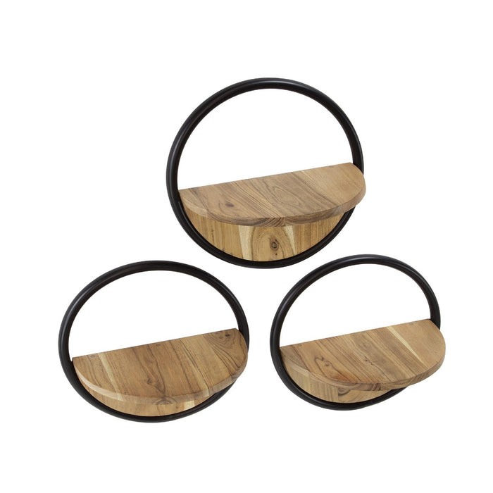 AnLi Style Wandschap round set|3