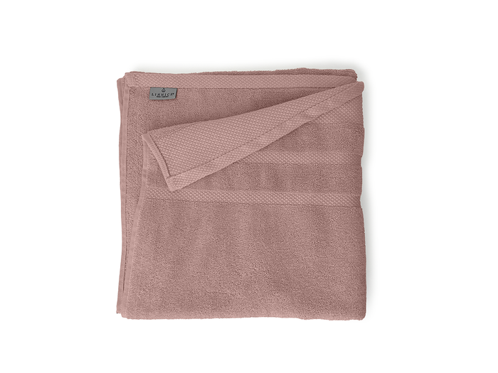 LINNICKBadstof Badlaken  Katoen 70x140cm - rose - 2X