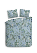 Heckett Lane Dekbedovertrek Flanel Martina - blue