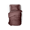 Eleganzzz Dekbedovertrek Crushed Velvet - rose