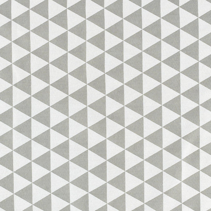 Krumble Theedoek Driehoek patroon - Grijs|wit - Set van 4