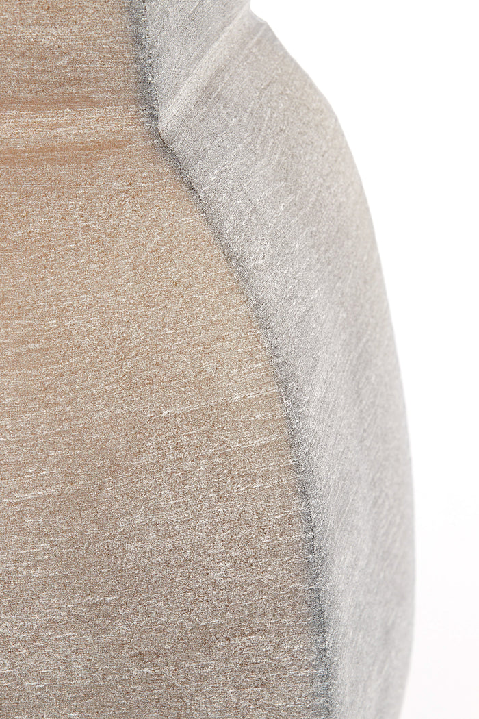 Light&living Vaas 24,5x22,5x50,5 cm VELIKO glas donker bruin