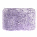 Spirella badkamer vloerkleed|tapijt - hoogpolig - lila paars - 40 x 60