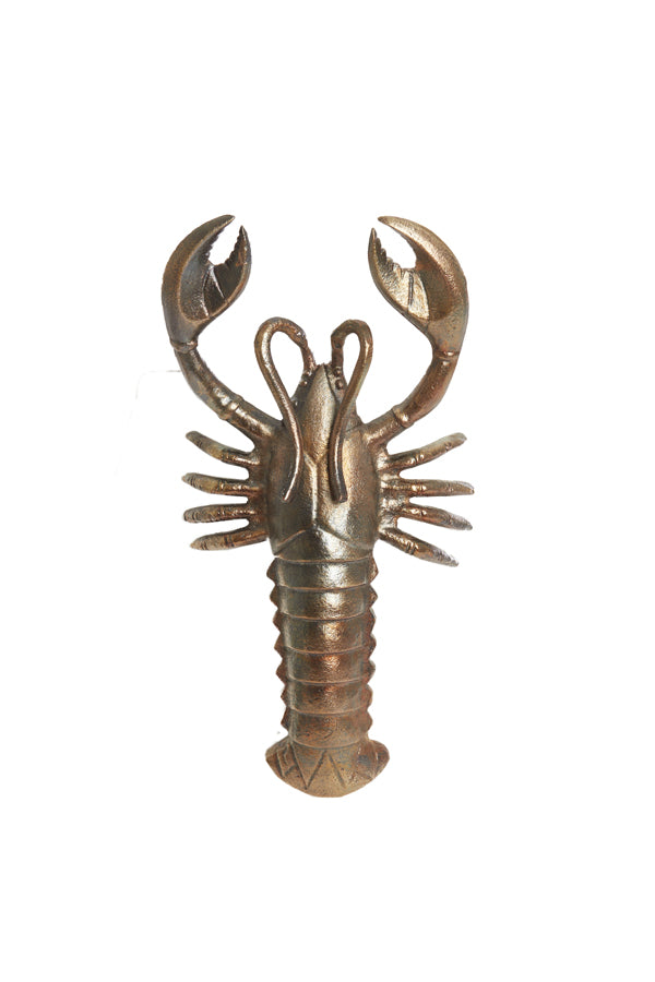 Light & Living Light&living Ornament 37x19x10 cm LOBSTER antiek brons