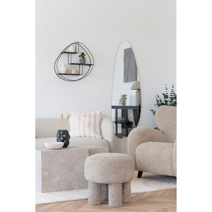 Pagani Mirror - Mirror, organic shape 57x160 cm